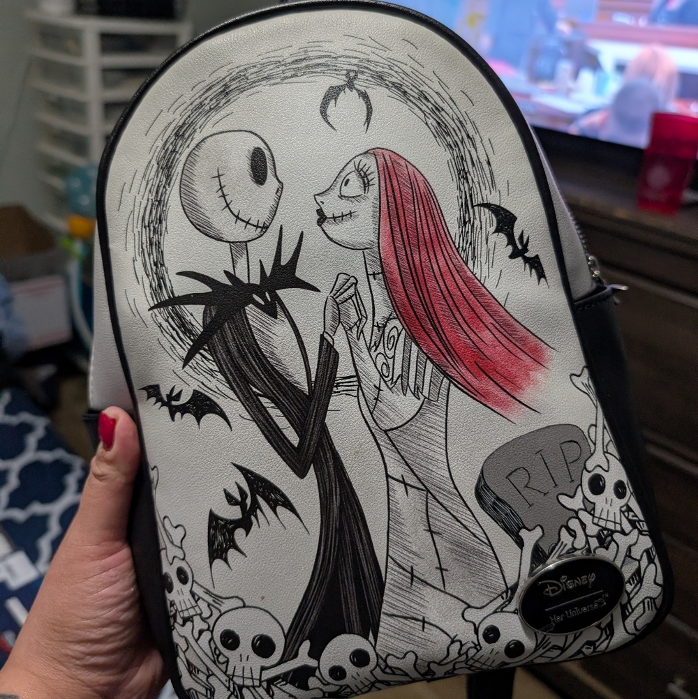 Her Universe Nightmare Before Christmas Disney Mini Backpack